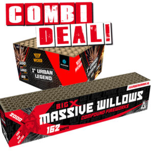 Combideal: Big X Massive Willows 162's & 1" Urban Legend