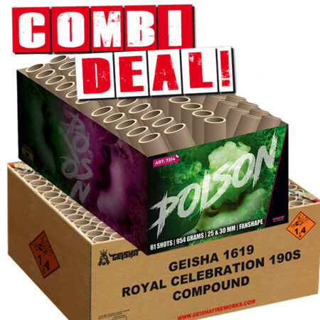 Combideal: Royal Celebration 190's & Poison